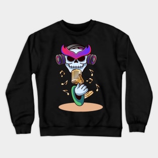 Skull t-shirt Crewneck Sweatshirt